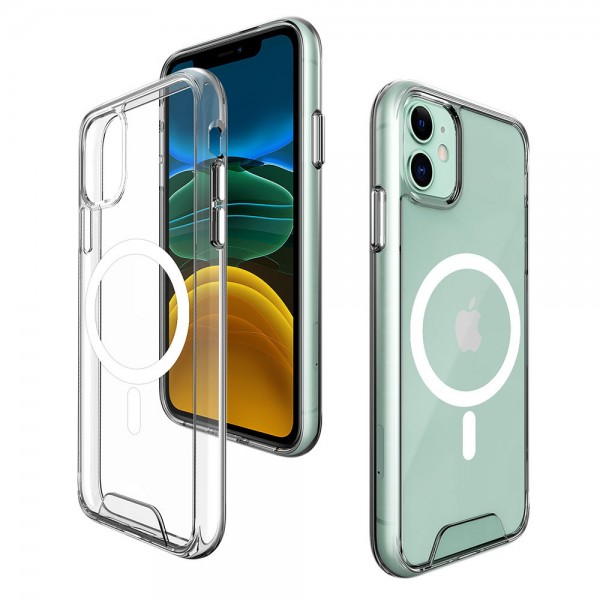 Dual-Color MagSafe Magnetic Case for iPhone 12-18 Series, Matte PC Shockproof Cover Dual-Color MagSafe Magnetic Case for iPhone 12-18 Series, Matte PC Shockproof Cover