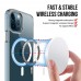 for iPhone 12/12 Pro Clear Case Compatible with Magsafe- Space Magnetic