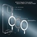 for iPhone 12/12 Pro Clear Case Compatible with Magsafe- Space Magnetic