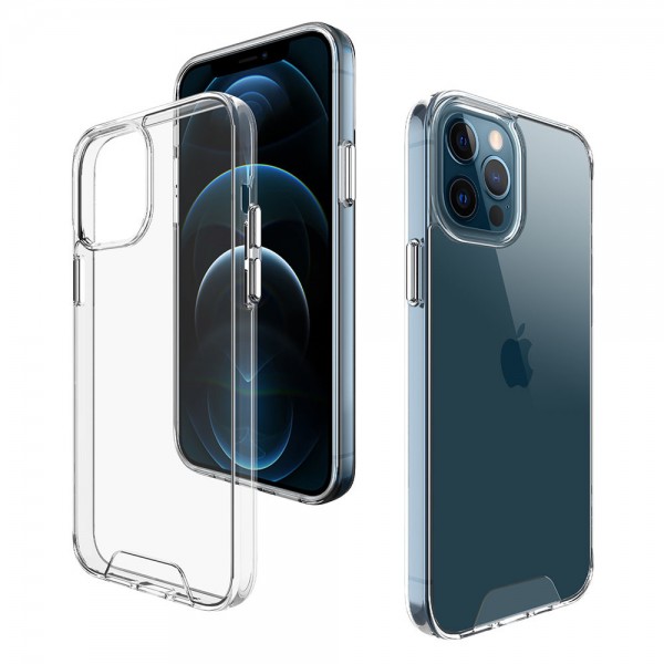 for iPhone 12 Pro Max Clear Case- Space Case for iPhone 12 Pro Max Clear Case- Space Case