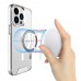 for iPhone 13 Pro Max Clear Case Compatible with Magsafe- Space Magnetic for iPhone 13 Pro Max Clear Case Compatible with Magsafe- Space Magnetic
