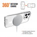for iPhone 13 Pro Clear Case Compatible with Magsafe- Space Magnetic