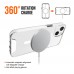 for iPhone 13 Clear Case Compatible with Magsafe- Space Magnetic for iPhone 13 Clear Case Compatible with Magsafe- Space Magnetic