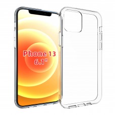 for iPhone 13 Soft Silicone Clear Case-Glossy Case