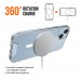 for iPhone 14 Plus Clear Case Compatible with Magsafe- Space Magnetic
