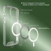 for iPhone 14 Plus Clear Case Compatible with Magsafe- Space Magnetic