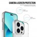 for iPhone 14 Pro Clear Case- Space Case for iPhone 14 Pro Clear Case- Space Case
