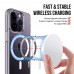 for iPhone 14 Pro Clear Case Compatible with Magsafe- Space Magnetic for iPhone 14 Pro Clear Case Compatible with Magsafe- Space Magnetic