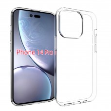 for iPhone 14 Pro Soft Silicone Clear Case-Alfaa Case for iPhone 14 Pro Soft Silicone Clear Case-Alfaa Case