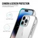 for iPhone 15 Pro Max Clear Case- Space Case