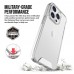 for iPhone 15 Pro Clear Case- Space Case for iPhone 15 Pro Clear Case- Space Case