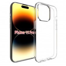for iPhone 15 Pro Soft Silicone Clear Case-Glossy Case for iPhone 15 Pro Soft Silicone Clear Case-Glossy Case