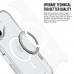 for iPhone 16 Plus Clear Case Compatible with Magsafe- Space Magnetic for iPhone 16 Plus Clear Case Compatible with Magsafe- Space Magnetic