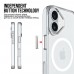 for iPhone 16 Plus Clear Case Compatible with Magsafe- Space Magnetic for iPhone 16 Plus Clear Case Compatible with Magsafe- Space Magnetic