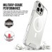 for iPhone 16 Pro Max Clear Case Compatible with Magsafe- Space Magnetic for iPhone 16 Pro Max Clear Case Compatible with Magsafe- Space Magnetic