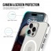 for iPhone 16 Pro Clear Case Compatible with Magsafe- Space Magnetic for iPhone 16 Pro Clear Case Compatible with Magsafe- Space Magnetic