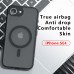 for iPhone 16e Black Case Compatible with Magsafe- Kika Magnetic