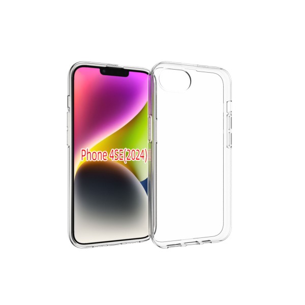 for iPhone 16e Soft Silicone Clear Case-Glossy Case for iPhone 16e Soft Silicone Clear Case-Glossy Case