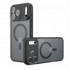 for iPhone 17 Pro Black Case Compatible with Magsafe- Kika Magnetic for iPhone 17 Pro Black Case Compatible with Magsafe- Kika Magnetic