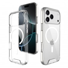 for iPhone 17 Pro Max Clear Case Compatible with Magsafe- Space Magnetic