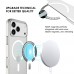 for iPhone 17 Pro Clear Case Compatible with Magsafe- Space Magnetic for iPhone 17 Pro Clear Case Compatible with Magsafe- Space Magnetic