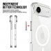 for iPhone 17 Clear Case Compatible with Magsafe- Space Magnetic for iPhone 17 Clear Case Compatible with Magsafe- Space Magnetic
