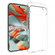 for Google Pixel 10 Pro XL Soft Silicone Clear Case-Glossy Case