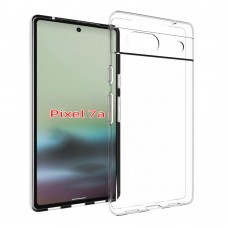 for Google Pixel 7A Soft Silicone Clear Case-Glossy Case