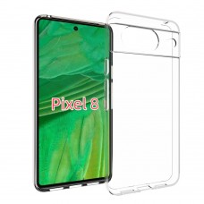 for Google Pixel 8 Soft Silicone Clear Case-Glossy Case