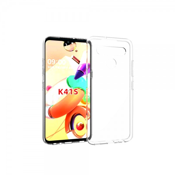 for LG K41S Soft Silicone Clear Case-Glossy Case for LG K41S Soft Silicone Clear Case-Glossy Case