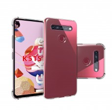 for LG K51S Soft Silicone Clear Case-Glossy Case for LG K51S Soft Silicone Clear Case-Glossy Case