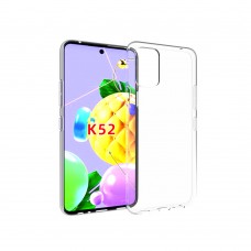 for LG K52 Soft Silicone Clear Case-Glossy Case for LG K52 Soft Silicone Clear Case-Glossy Case