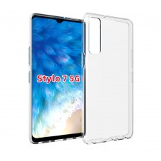 for LG Stylo 7 5G Soft Silicone Clear Case-Glossy Case for LG Stylo 7 5G Soft Silicone Clear Case-Glossy Case