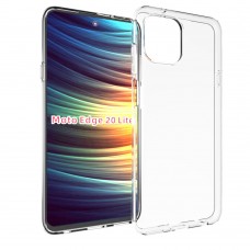 for Motorola Edge 20 Lite Soft Silicone Clear Case-Glossy Case
