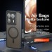 for Motorola Edge 50 Ultra Black Case Compatible with Magsafe- Kika Magnetic for Motorola Edge 50 Ultra Black Case Compatible with Magsafe- Kika Magnetic