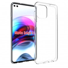 for Motorola Edge S Soft Silicone Clear Case-Glossy Case