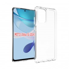 for Motorola G Stylus 5G (2024) Soft Silicone Clear Case-Glossy Case