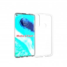 for Motorola G Fast Soft Silicone Clear Case-Glossy Case