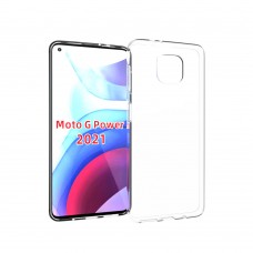 for Motorola G Power (2021) Soft Silicone Clear Case-Glossy Case