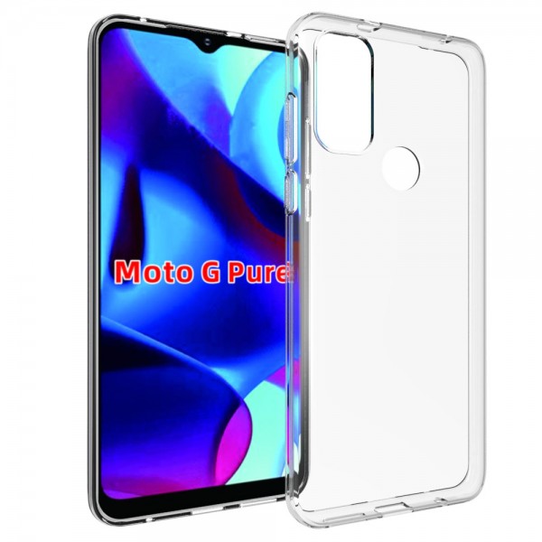 for Motorola G Pure Soft Silicone Clear Case-Glossy Case for Motorola G Pure Soft Silicone Clear Case-Glossy Case