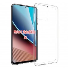 for Motorola G Stylus 4G(2023) Soft Silicone Clear Case-Glossy Case