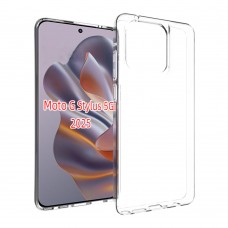 for Motorola G Stylus 5G(2025) Soft Silicone Clear Case-Glossy Case