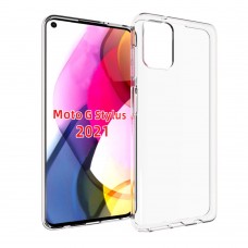 for Motorola G Stylus (2021) Soft Silicone Clear Case-Glossy Case