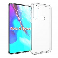 for Motorola G Stylus Soft Silicone Clear Case-Glossy Case for Motorola G Stylus Soft Silicone Clear Case-Glossy Case