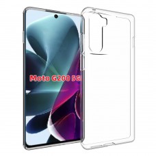 for Motorola G200 5G Soft Silicone Clear Case-Glossy Case