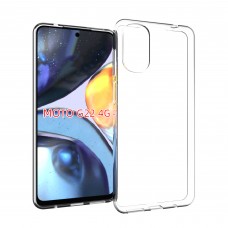for Motorola G22 4G Soft Silicone Clear Case-Glossy Case