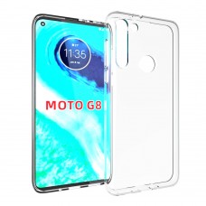 for Motorola G8 Soft Silicone Clear Case-Glossy Case
