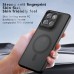 for Motorola G86 Power 5G Black Case Compatible with Magsafe- Kika Magnetic for Motorola G86 Power 5G Black Case Compatible with Magsafe- Kika Magnetic