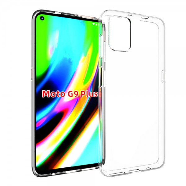 for Motorola G9 Plus Soft Silicone Clear Case-Glossy Case for Motorola G9 Plus Soft Silicone Clear Case-Glossy Case