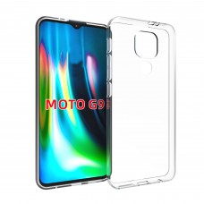 for Motorola G9 Soft Silicone Clear Case-Glossy Case